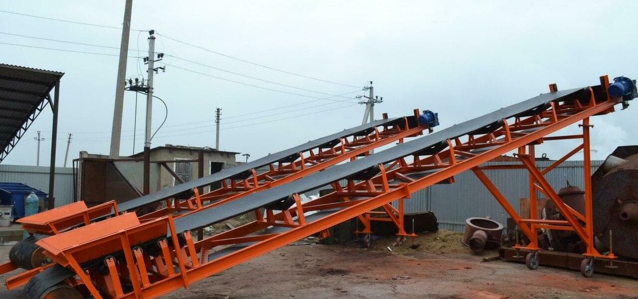 Ленточный конвейер транспортер