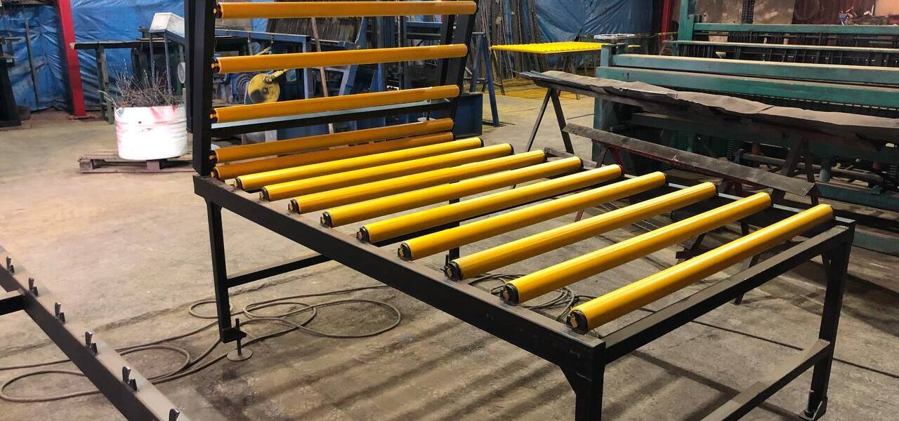 Изготовление рольгангов